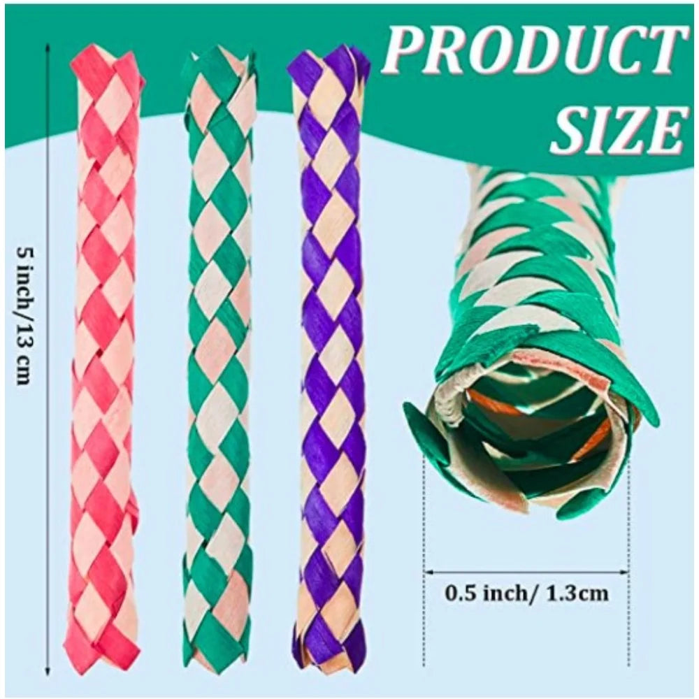 72Pcs Bamboo Finger Traps C5743