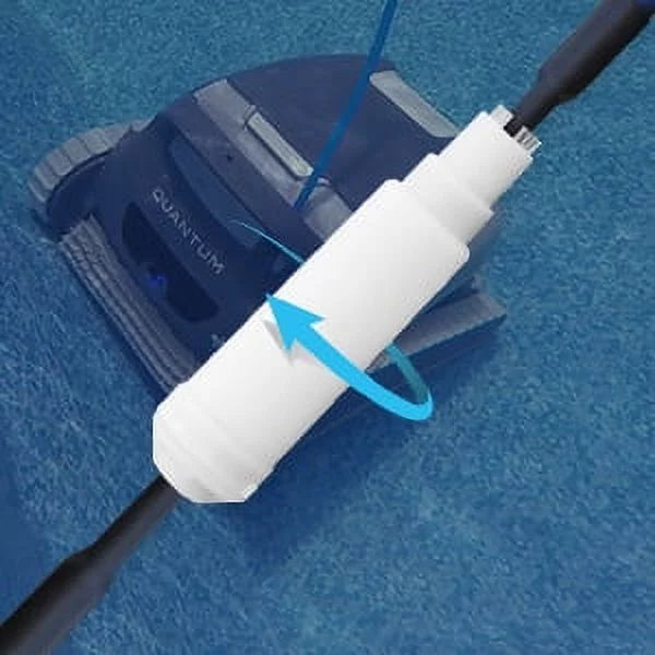 Quantum Automatic Robotic Pool Cleaner with Extra-Large Filter Basket L72753