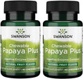 Chewable Papaya Enzyme 90 Capsules 2 Pack G18802