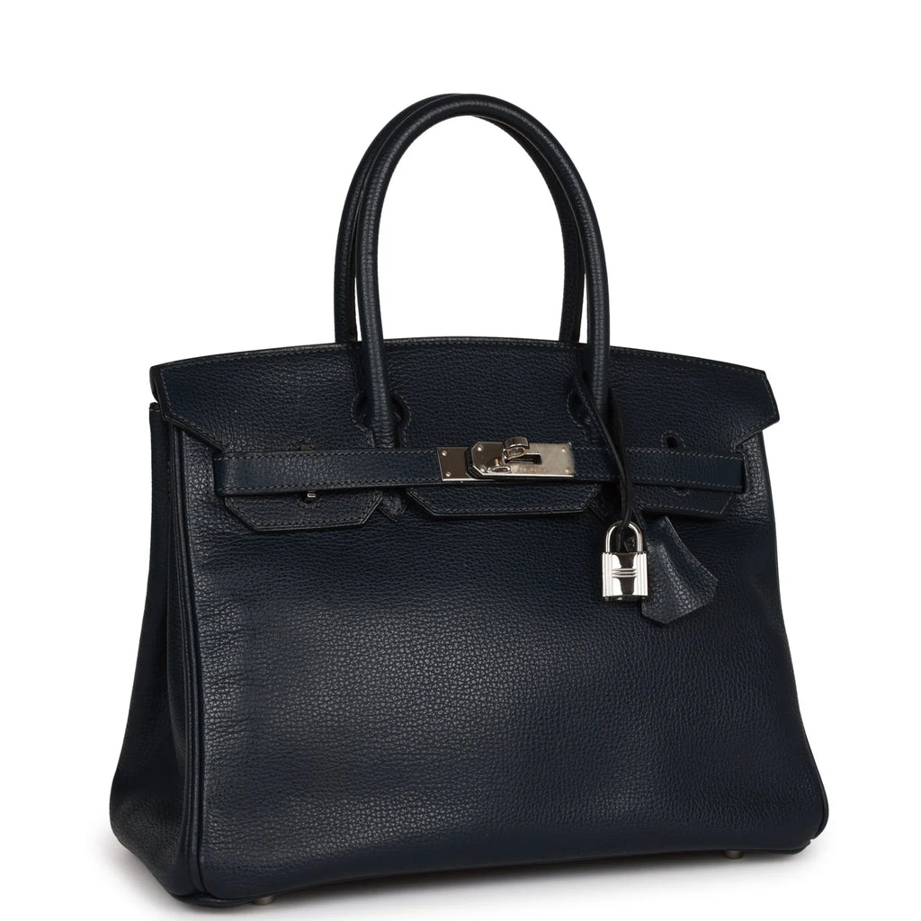 Pre-owned Bleu Indigo 30 Handbag I616129