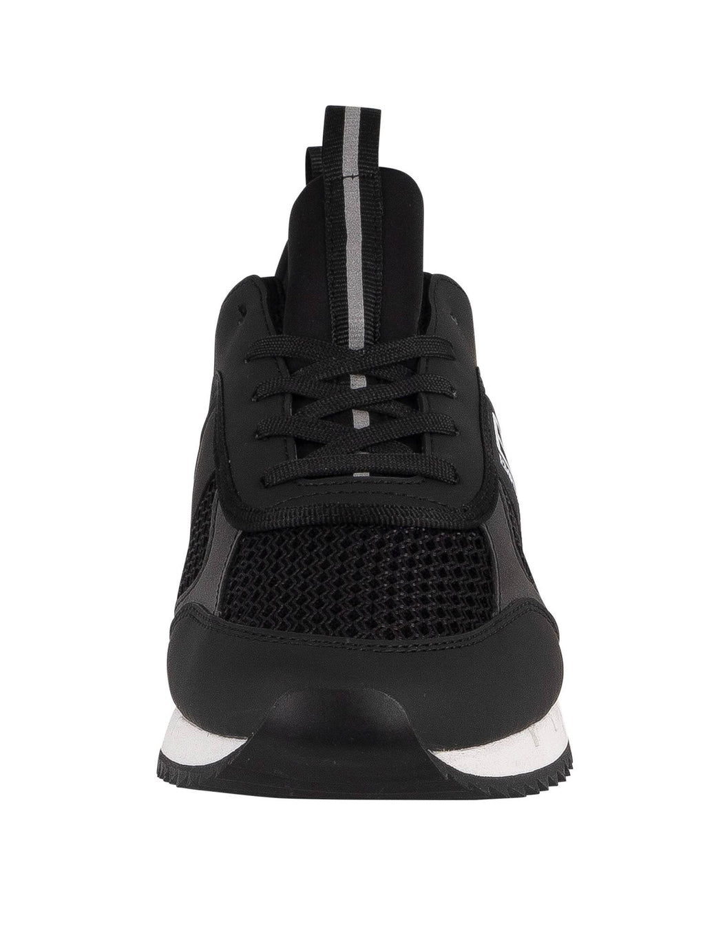 Black Woven Trainers W82857