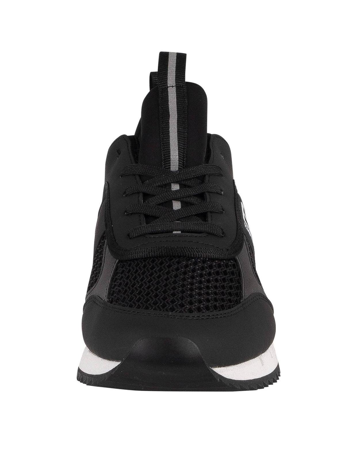 Black Woven Trainers W82857