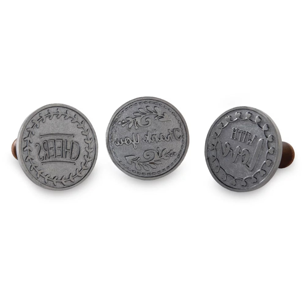 Cast Aluminum Cookie Stamp Set T7659