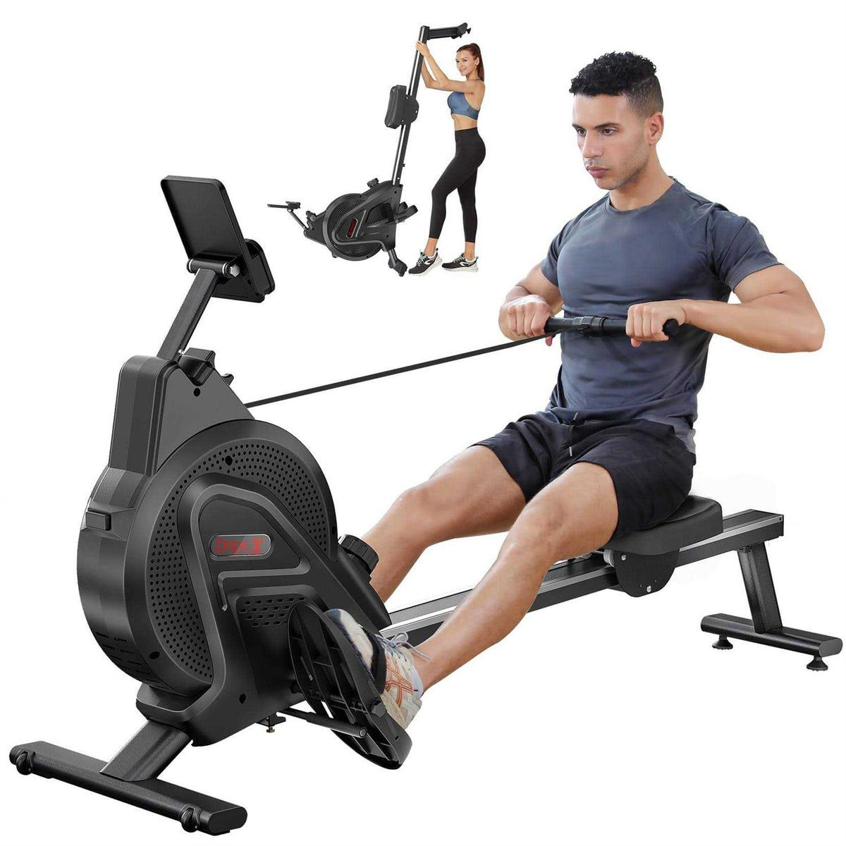 Magnetic Rower with Aluminum Slide Rail V593857