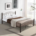 King Size Metal Bed Frame with Headboard and Footboard Y477