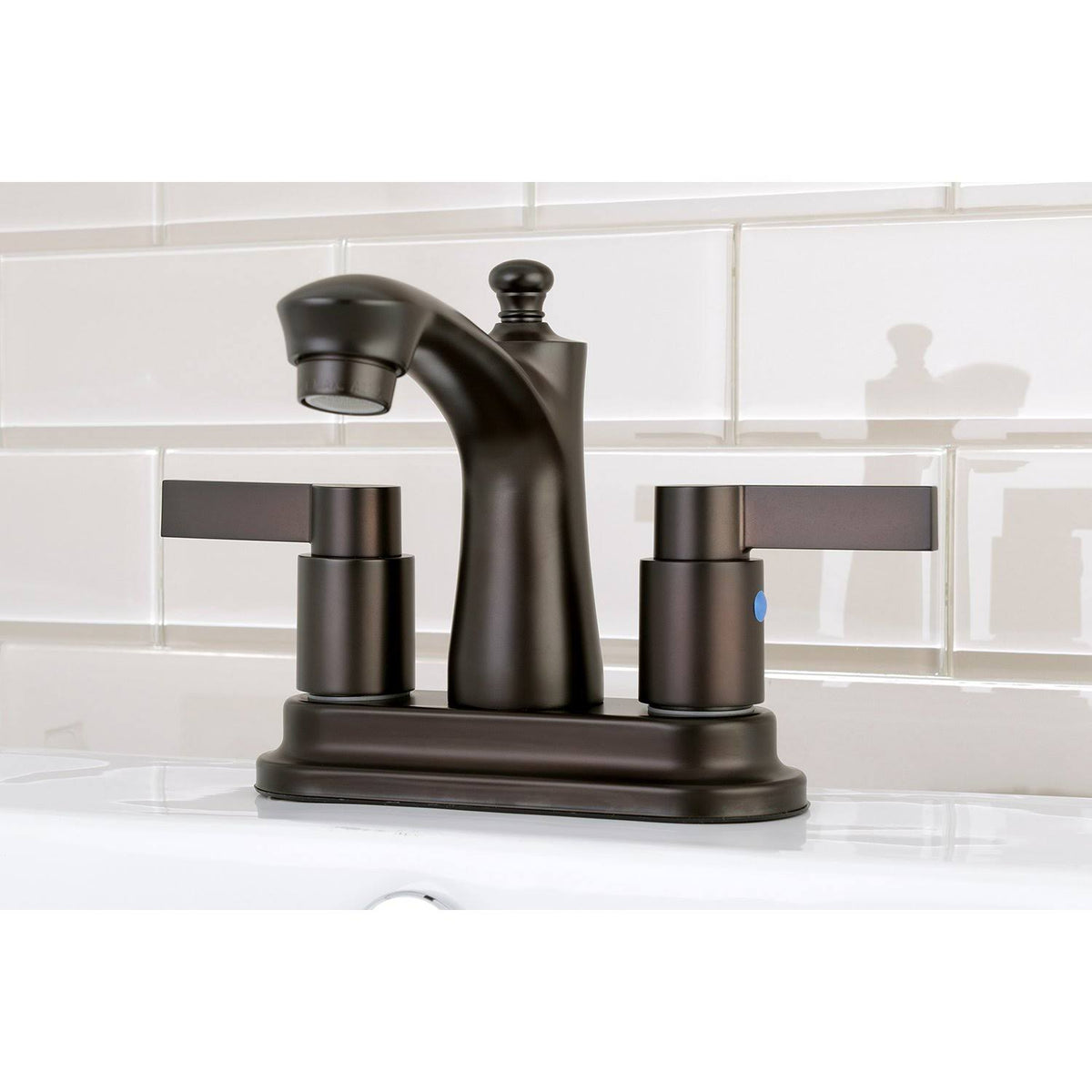4x22 Centerset Bathroom Faucet, Polished Chrome G3737