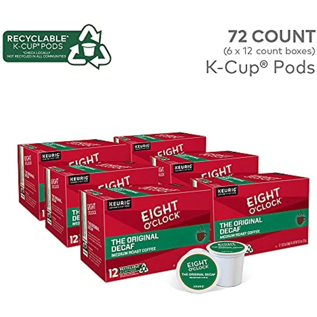 72 Count Decaf Medium Roast Coffee K-Cup Pods X537422