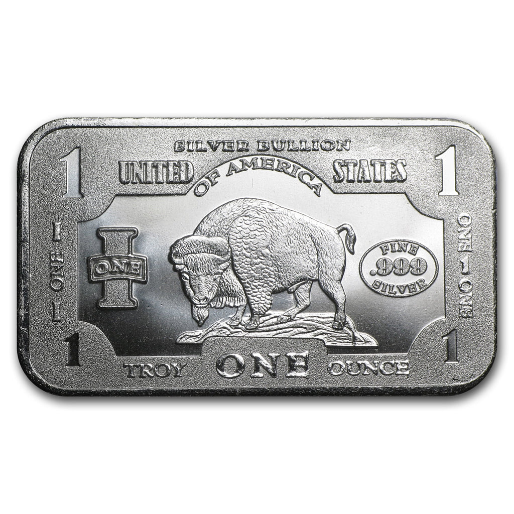 1 oz Silver Bar W4591