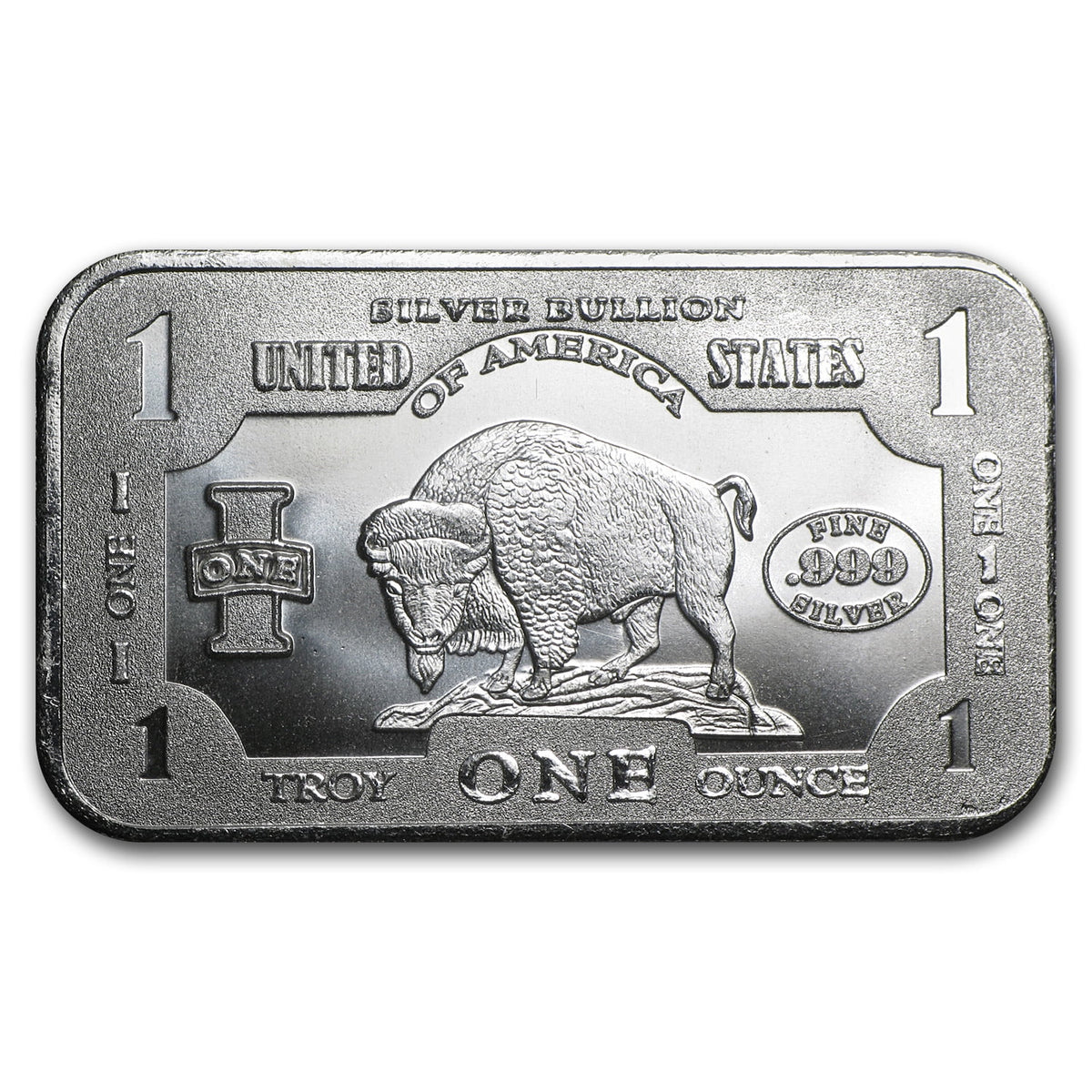 1 oz Silver Bar W4591