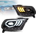 LED Headlights for 2010-2014 Ford Mustang with Dynamic DRL & Sequential Turn Signal P312839