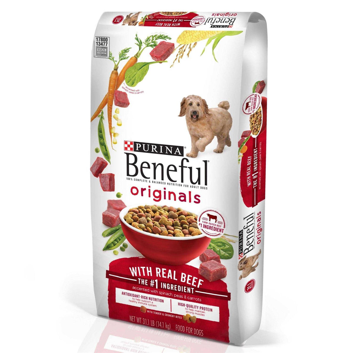 Dog Food with Real Beef A180