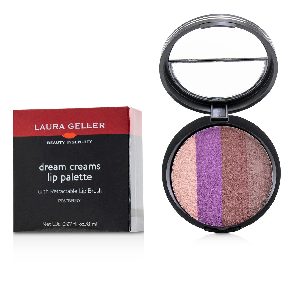 Dream Creams Lip Palette With Retractable Lip Brush 8ml K56313