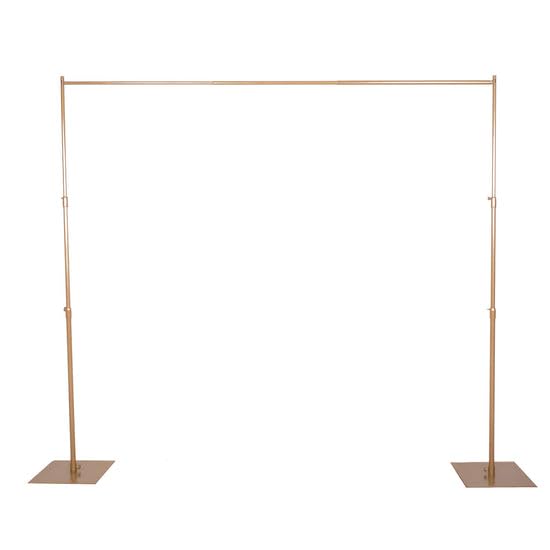 10ft x 10ft Heavy Duty Pipe and Drape Kit with Metal Steel Base H368