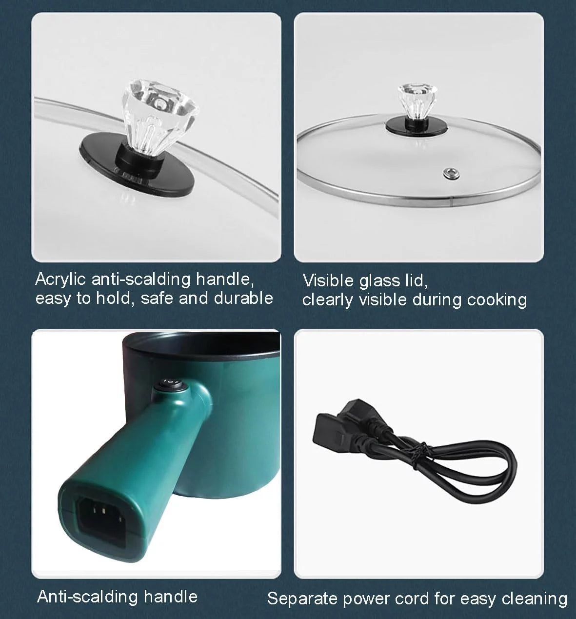 1.8L Non-Stick Electric Hot Pot I530434