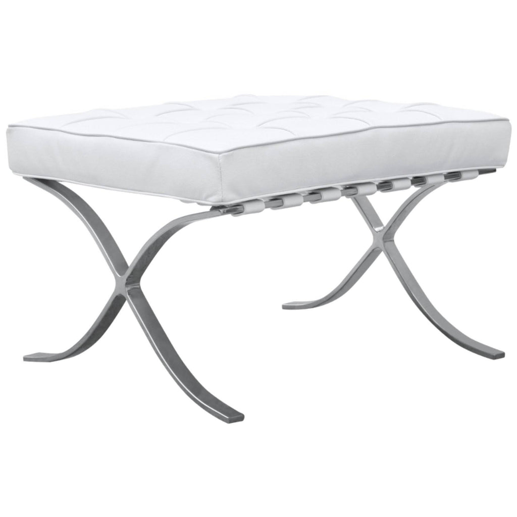 White Pavilion Ottoman T7728