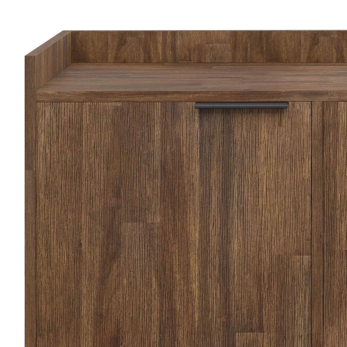 18" Sideboard Buffet in Rustic Natural Aged Brown V101475
