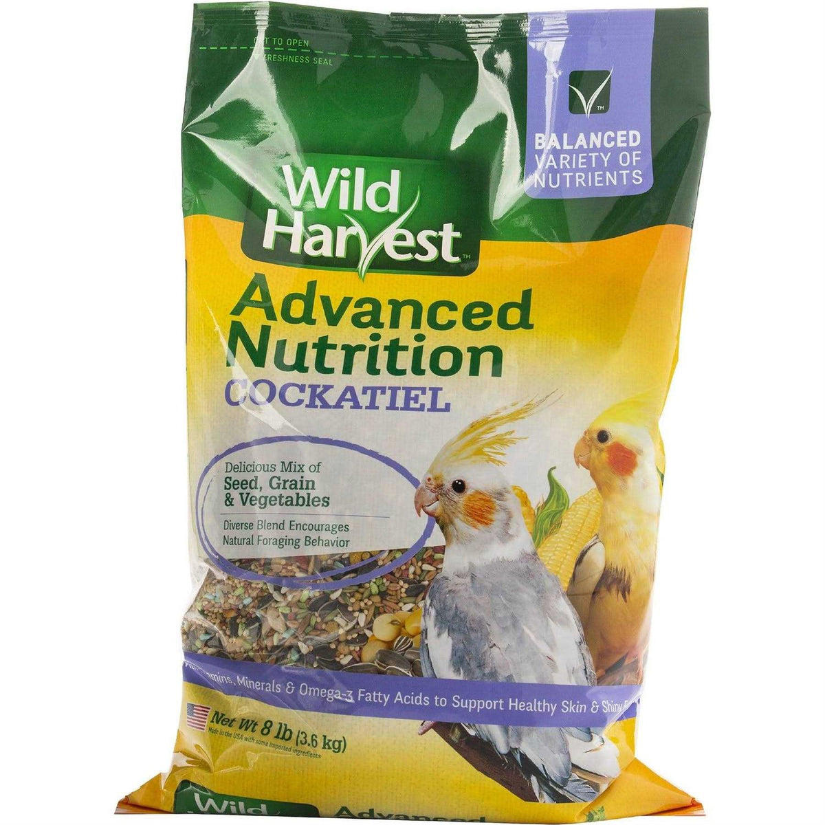 Cockatiel Advanced Nutrition Diet E42120