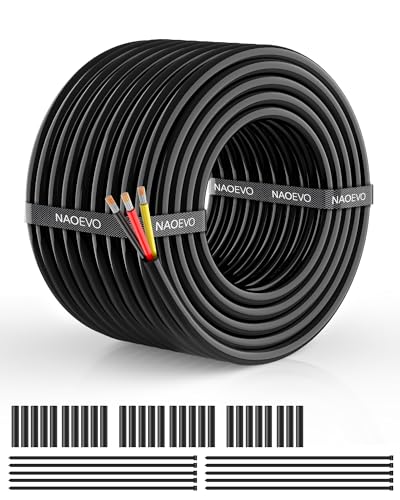 10 Gauge 2 Conductor Tinned Copper Electrical Wire 15FT L128556