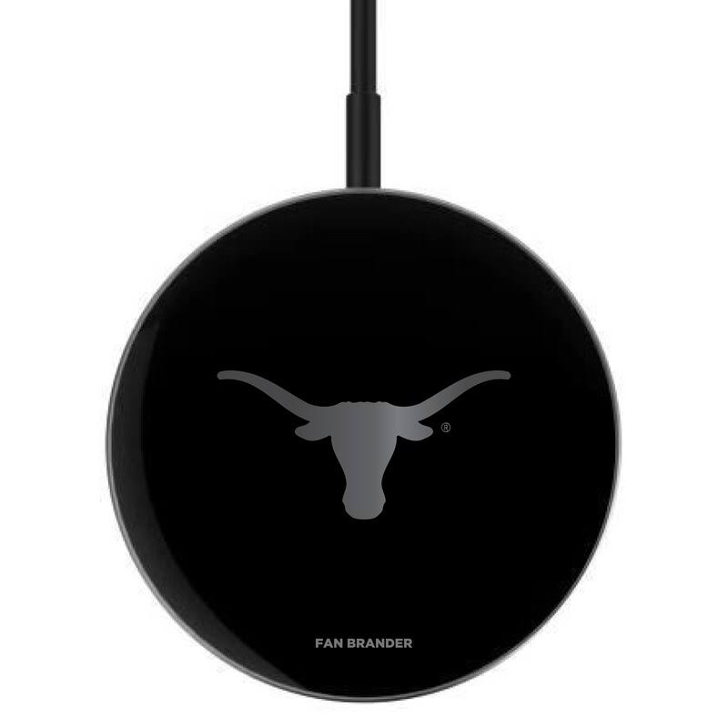 Black Texas Longhorns MagSafe Compatible Wireless Charger T370