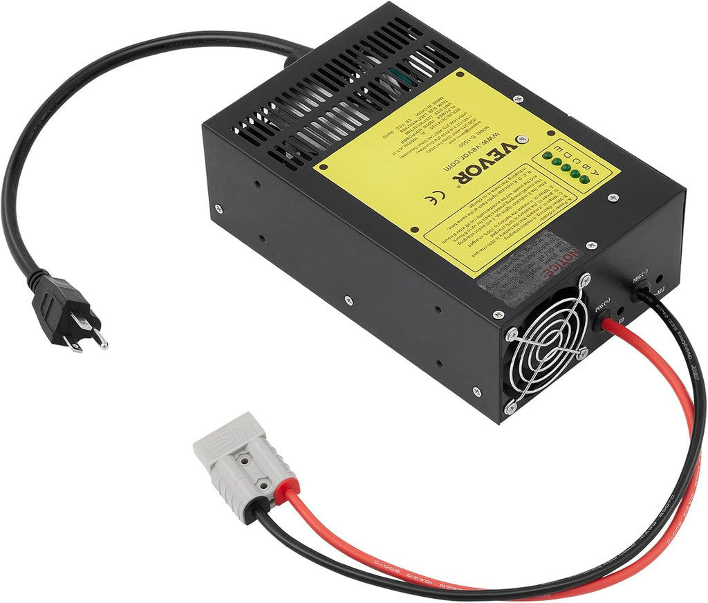 110 Volt AC to 12 Volt DC 1200W Power Converter Charger N357