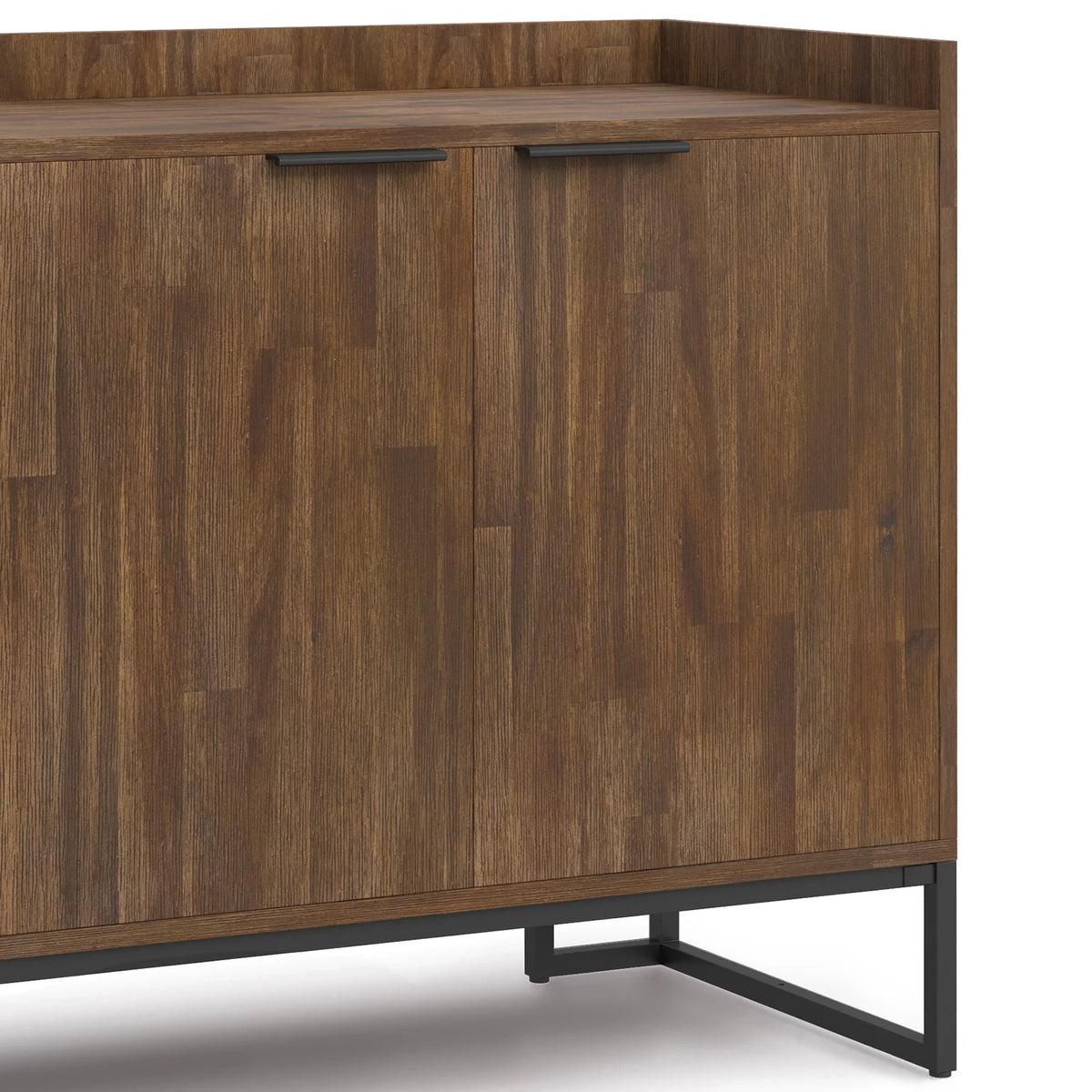 18" Sideboard Buffet in Rustic Natural Aged Brown V101475