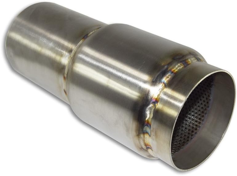 3" X 4 Stainless Extended Exit Bullet Race Muffler E109