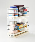Spice Rack with Large Container Drawer X4990