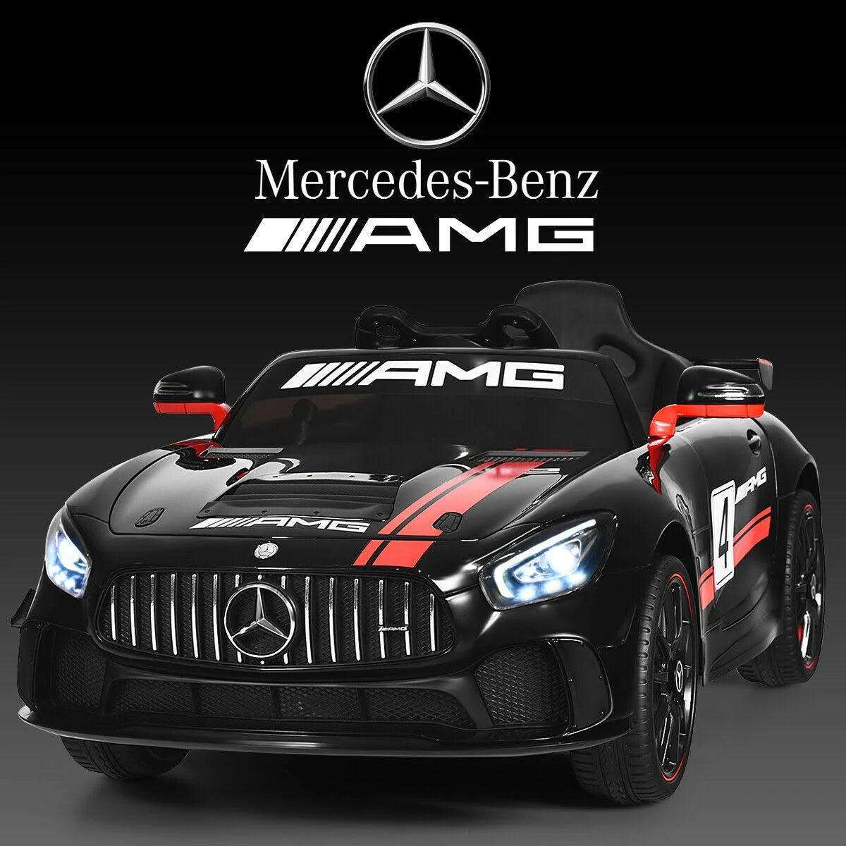 12V Kids Ride on Car with Remote Control Black B775