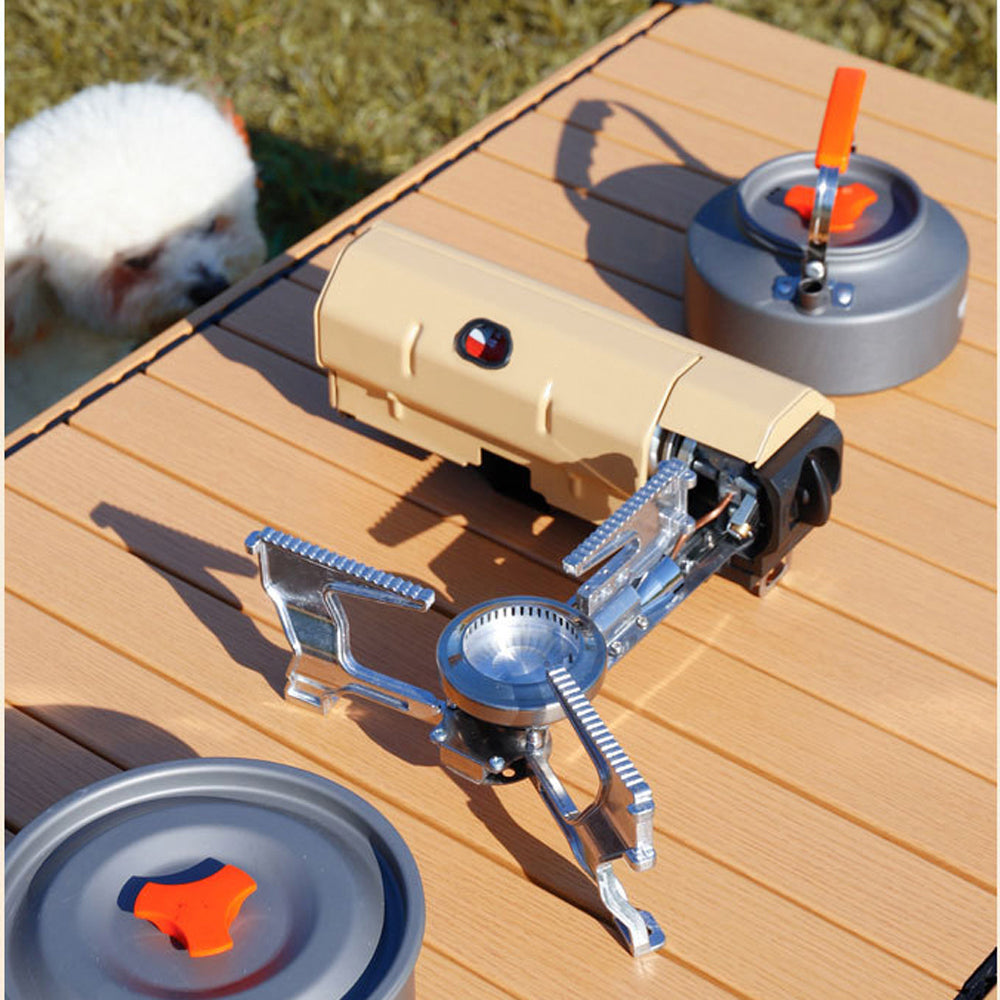 Portable Butane Camping Stove 2600W with Carrying Bag U8967