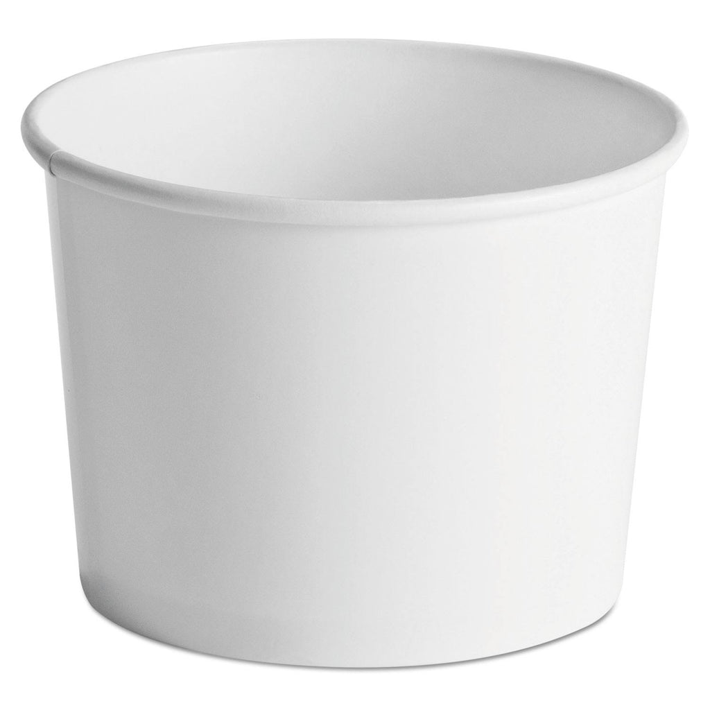 64oz White Paper Food Containers 25-Pack Y462