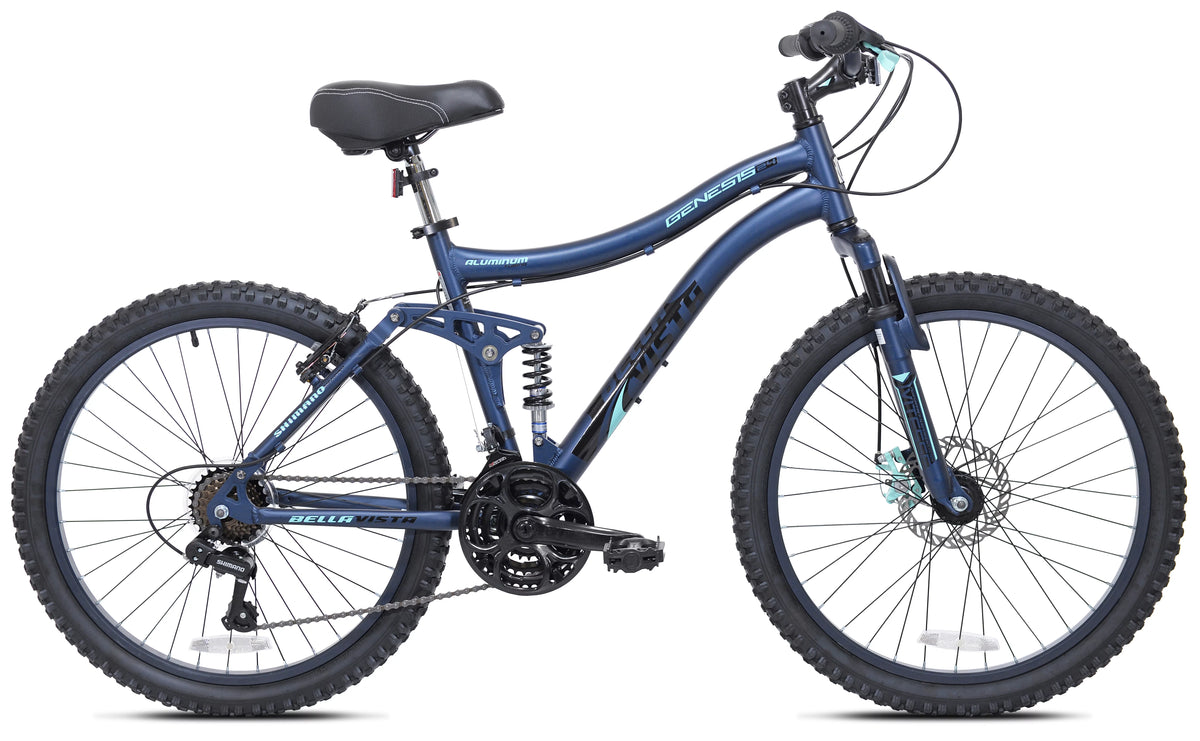 24" Full Suspension Mountain Bike P600
