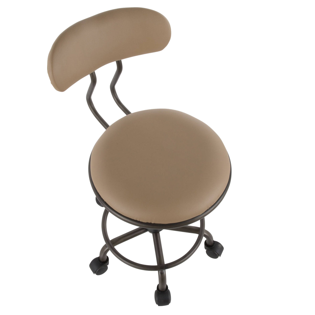 Antique Metal Camel Task Chair X656