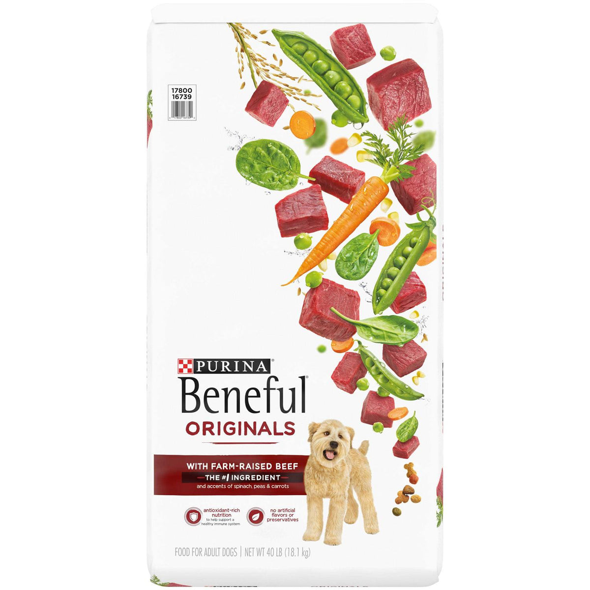 Dog Food with Real Beef A180