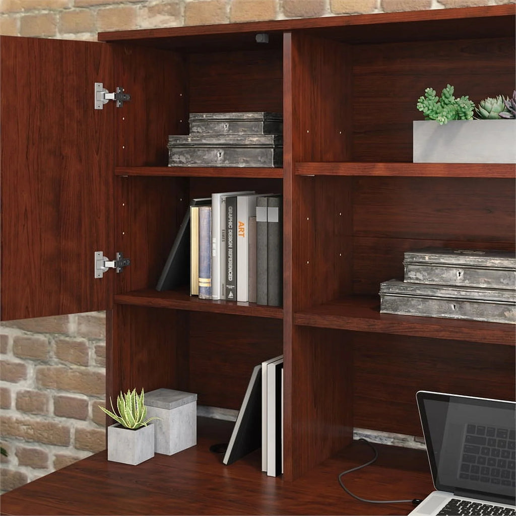 72" Engineered Wood Storage Hutch X688571