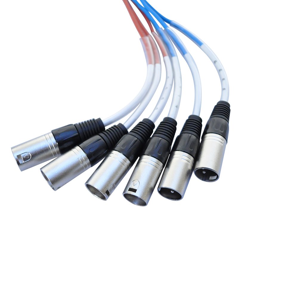 6 Channel 30-Feet Pro Audio Sub Snake Cable T603