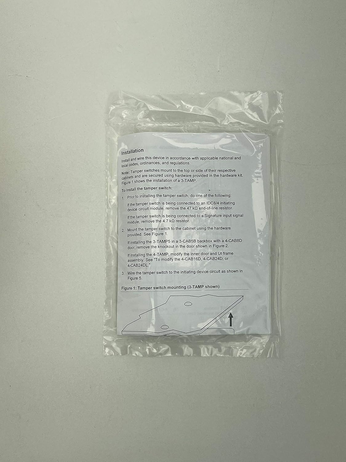 Tamper Switch for 3-RCC Cabinets, Pack of 2 O52038