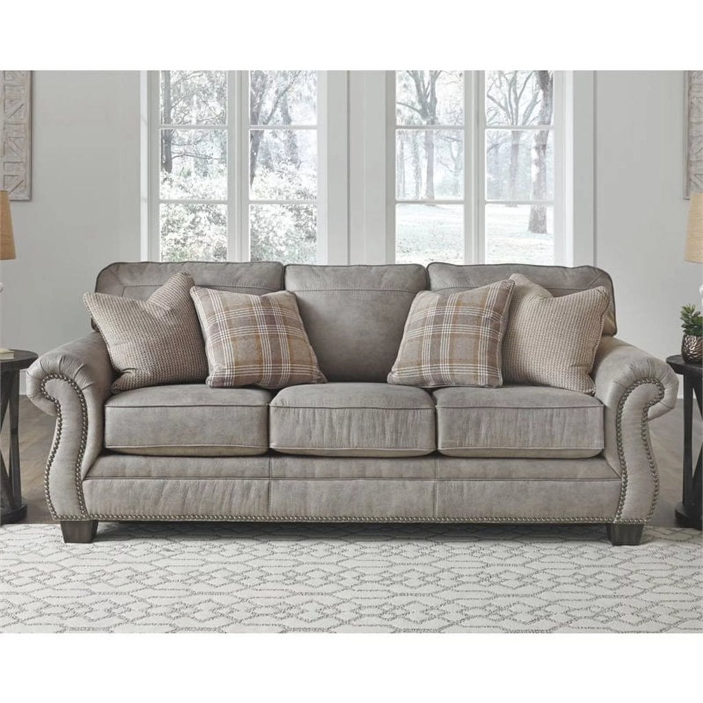 Queen Sleeper Sofa in Steel F98738