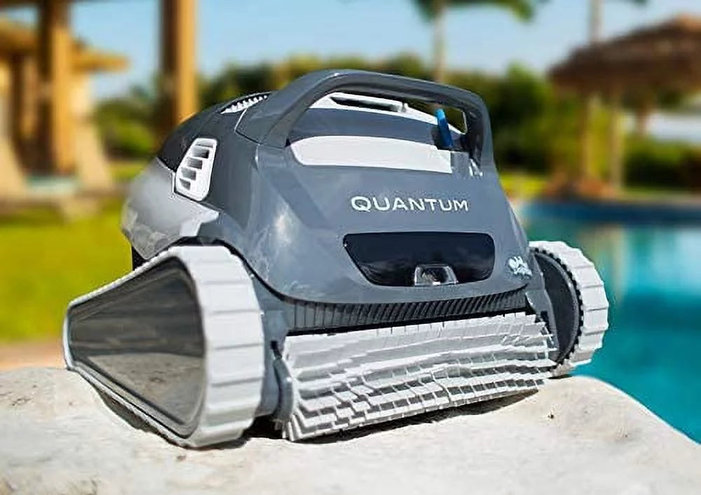Quantum Automatic Robotic Pool Cleaner with Extra-Large Filter Basket L72753