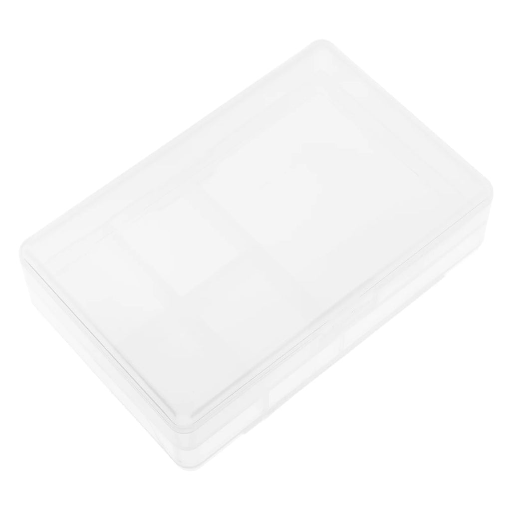 Clear White 4 Pcs Storage Basket with Lids L7541