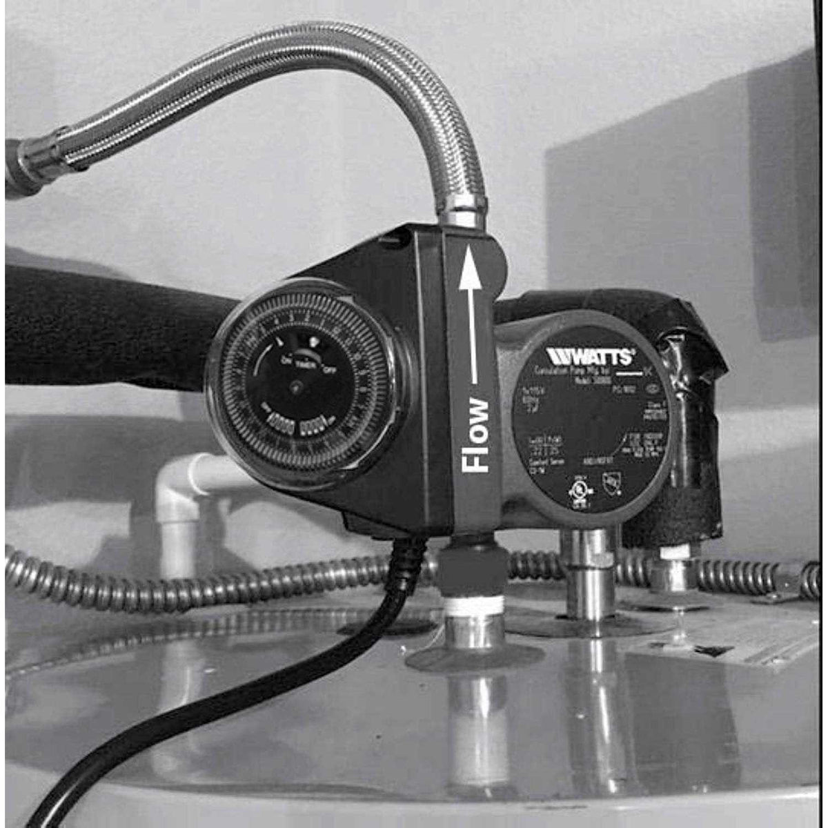 Instant Hot Water Recirculating Pump System with Built-in Timer W7000