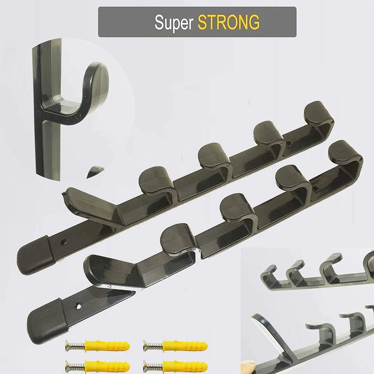 Wall Mount Hockey Stick Rack Q232