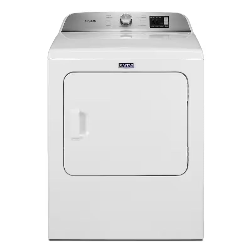 White Electric Vented Dryer with Moisture Sensing Y178