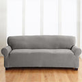 Charcoal Extra-Long Sofa Slipcover V326832