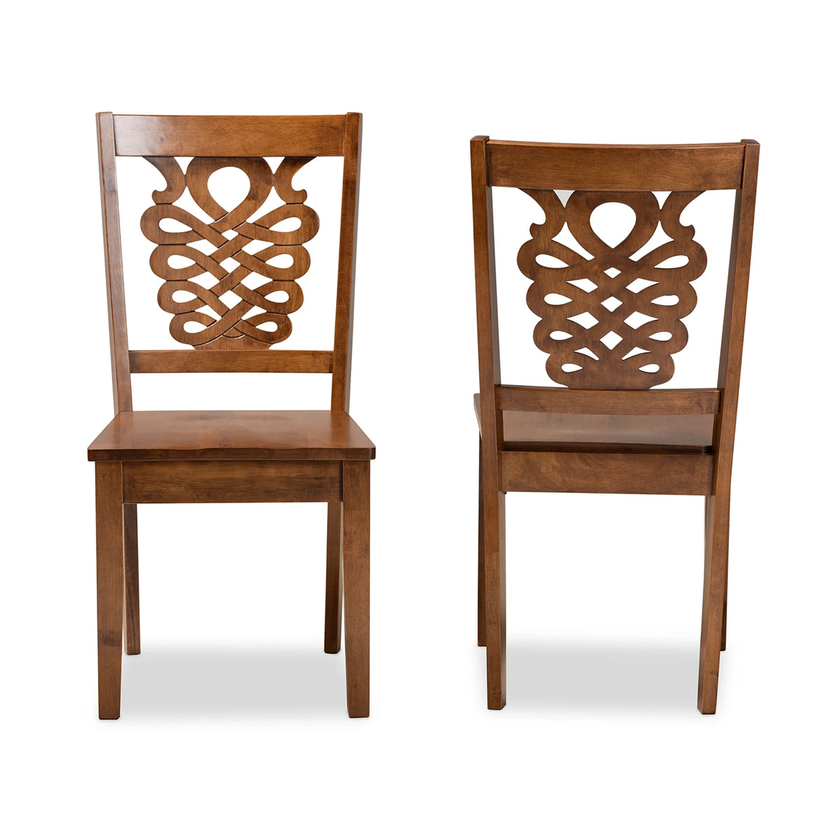 Walnut Brown Dining Chair, Set of 2 K17408