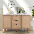 Farmhouse Buffet Sideboard with 3 Drawers and 2 Doors T68160