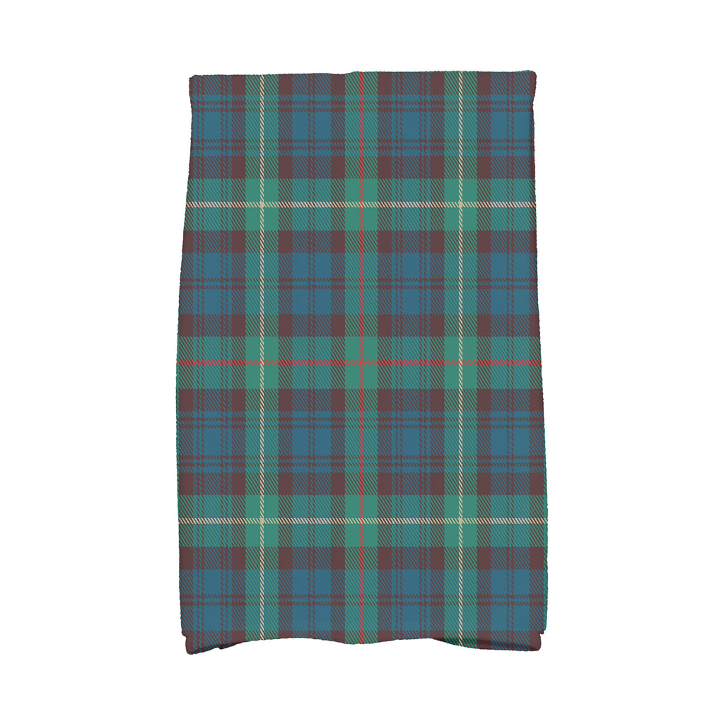Navy Blue Tartan Plaid Kitchen Towel R4101