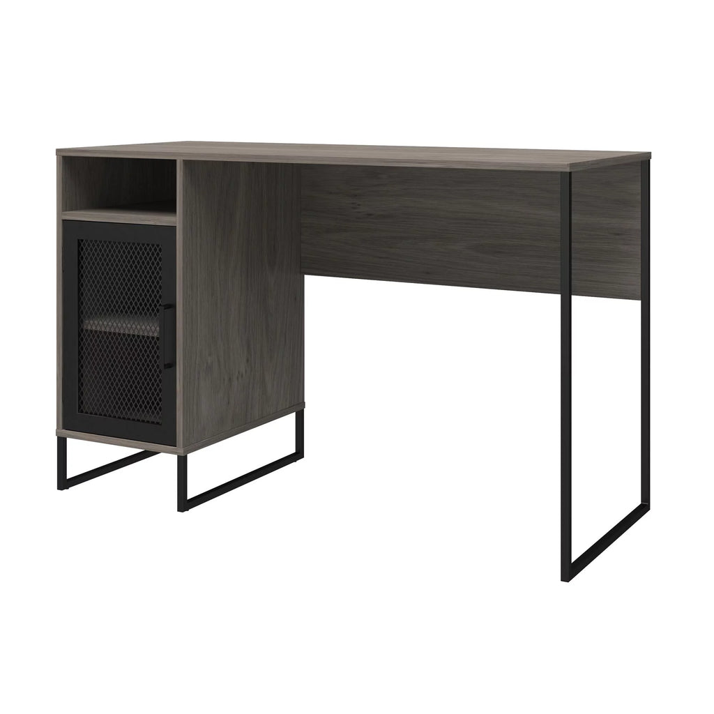 Gray Oak Computer Desk Z48428