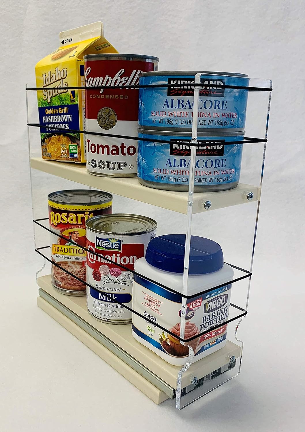 Spice Rack with Large Container Drawer X4990
