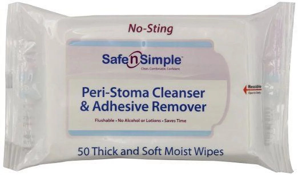 50 Count Adhesive Remover Wipes X694899