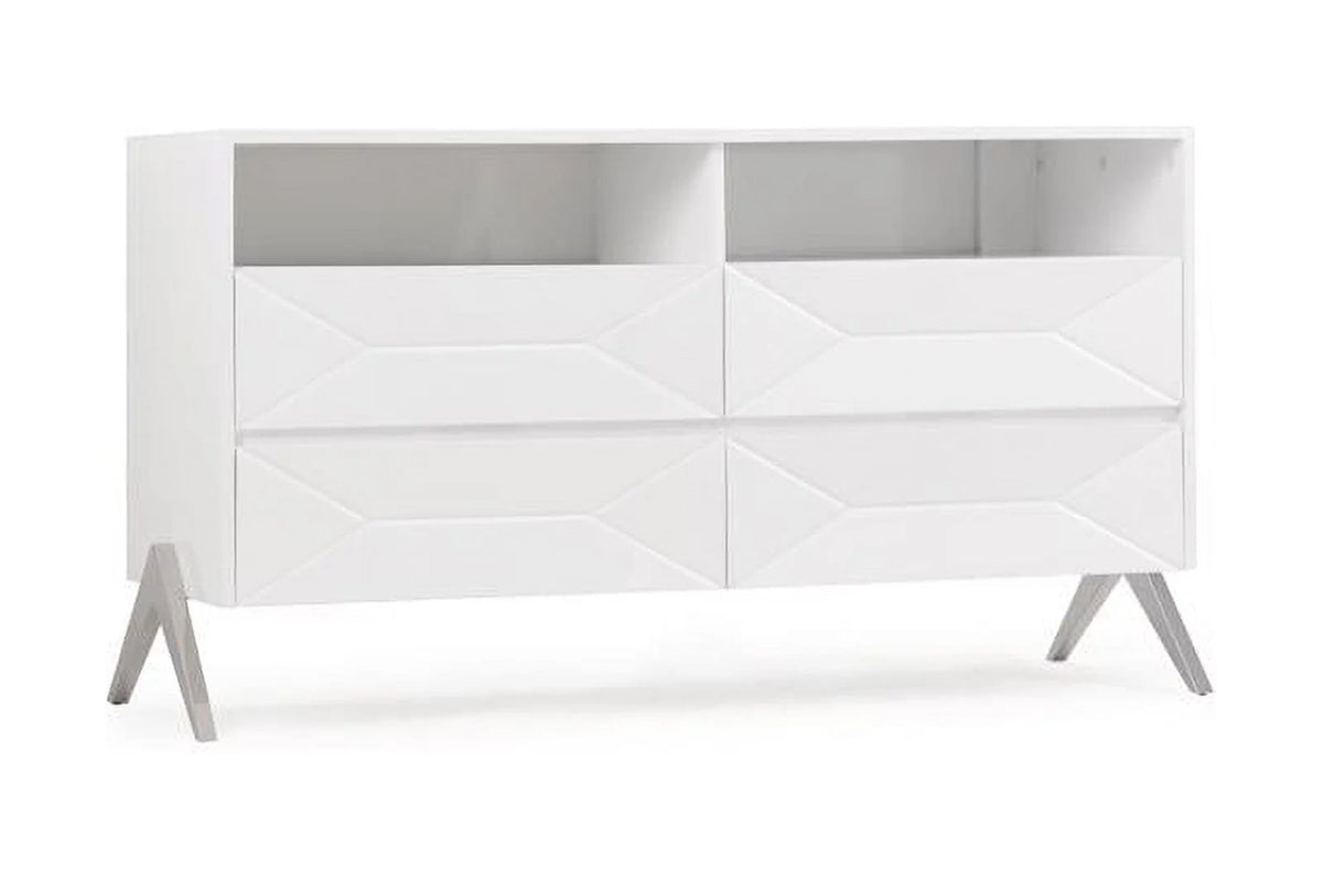 White High Gloss Dresser R5782